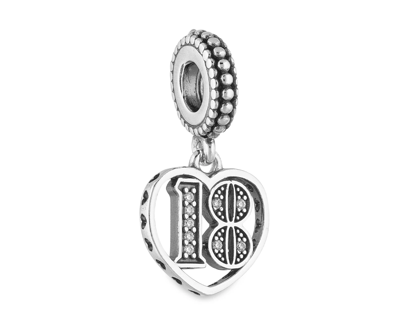 Pandora 18th Celebration Dangle Charm - Silver