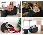 Bean Bag Chair Cover Corduroy️ Home Seat Lazy Sofa Large Footstool Cover