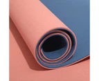 183x61cm TPE Yoga Mat Exercise Fitness Mat Pilates Dual Layer Pad