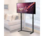 UNHO 32-100" XXL LED LCD TV Floor Stand Mount Bracket 2-Leg Support