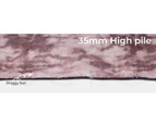 Marlow Floor Shaggy Rugs Soft Large Carpet Area Tie-dyed Noon TO Dust 200x230cm