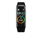 B1 Smart Bracelet Sports Pedometer Activity Sphygmomanometer For Android / Ios Black