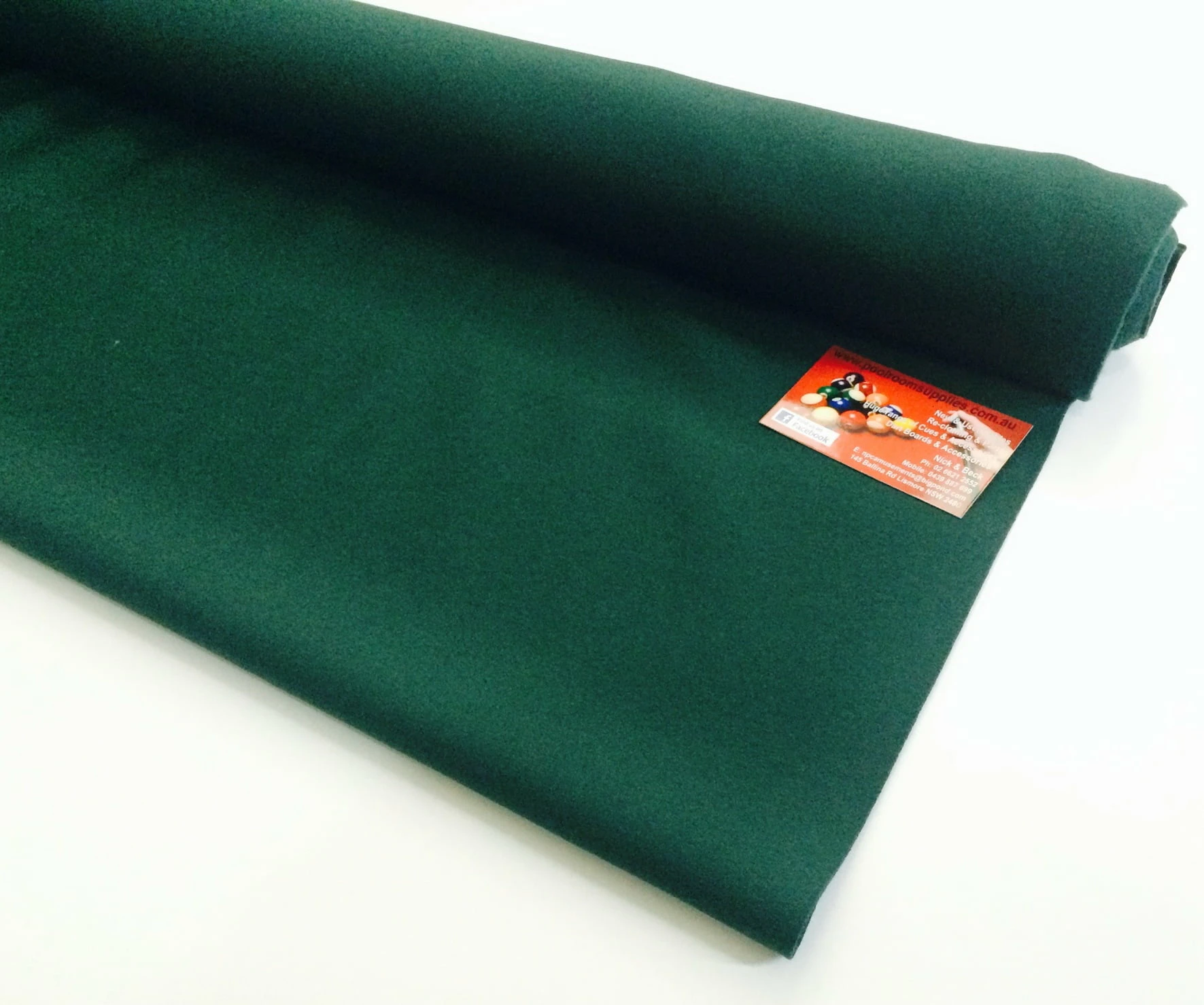 ENGLISH Hainsworth Pool Snooker Billiard Table Cloth Felt kit 8ft DARK RANGER GREEN