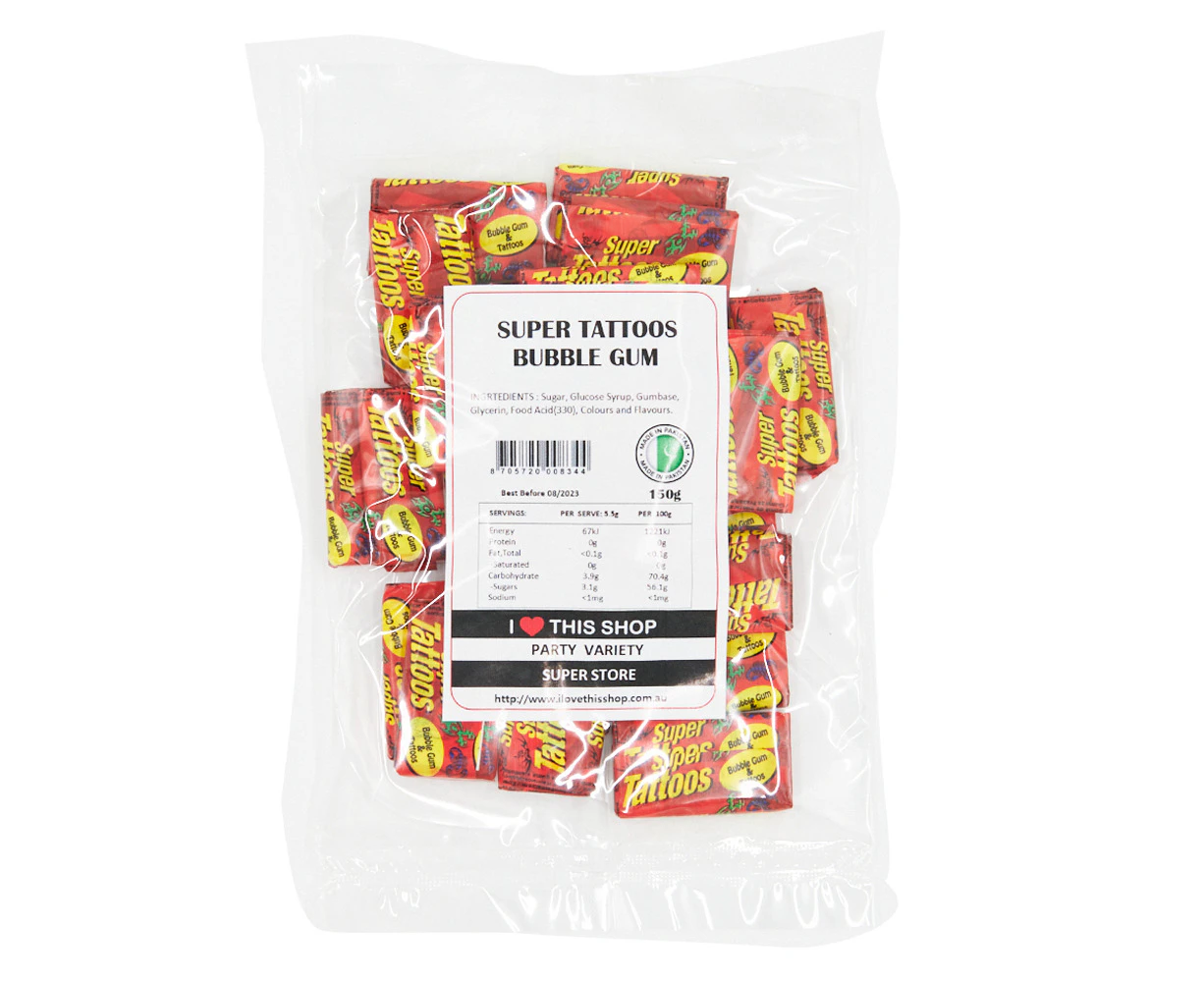 Super Tattoos 150g