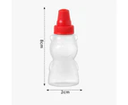 2Pcs Premium Ketchup Bottles Easy to Carry Sauce Ketchup-2pcs