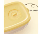 Safe Food Storage Container Cartoon Printing Keep Neat-Yellow