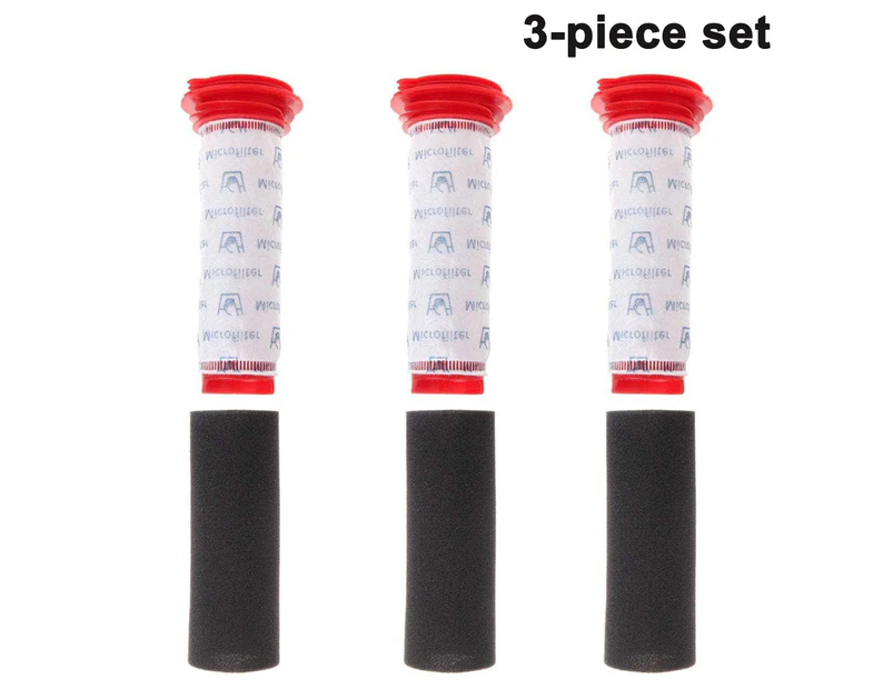 3 Washable Filter + 3 Foam Filter,Washable HEPA Filter & Foam Filter Compatible with 754176/754175/ BCH6 Vacuum Cleaner Accessory Set