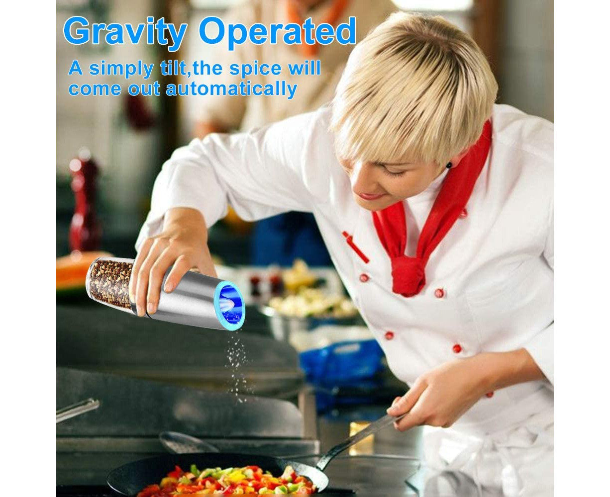Electric Gravity Sensor Automatic Pepper Grinder Kitchen Tools SP