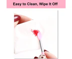 18 Pack Lipstick Applicator Wands(Pink)-