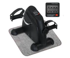 Advwin Mini Exercise Bike Portable Pedal Exercise Bike for Arms and Legs Black