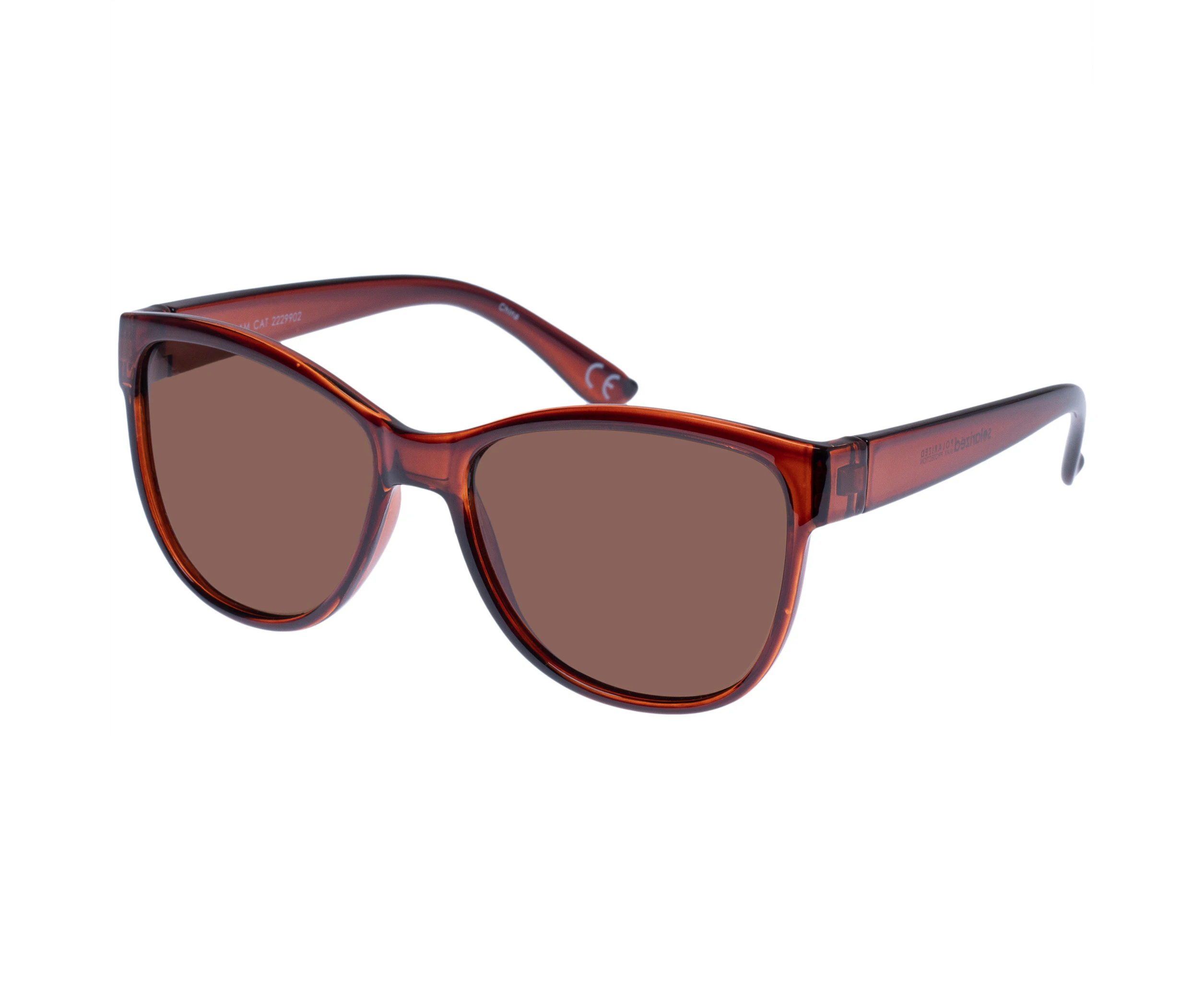 Solarized Glam Cat Sunglasses Brown