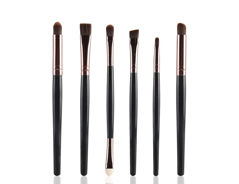 6pcs Makeup Brushes Set Cosmetics Professional Handle Brush