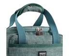 Dust-proof Thermal Insulated Bag Thick Oxford Cloth Premium Quality Lunch Bag for Work - Blackish Green