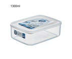 Storage Box Multi-use Mouldproof Plastic Food Storage Box for Kitchen - Clear