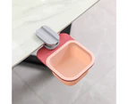 Waste Bin Convenient Easy Assembly Space Saving Under Table Rotating Sundries Tray for Kitchen - Pink