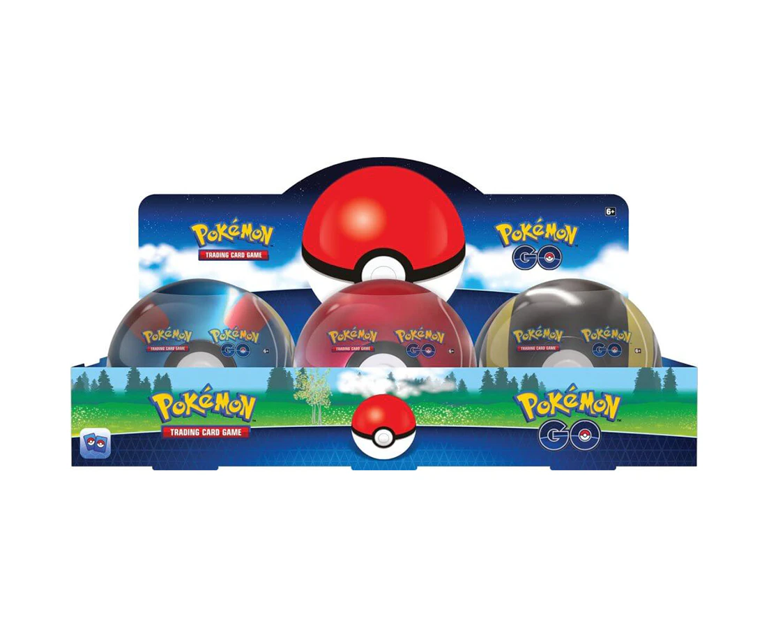 Pokemon TCG: Pokemon Go Pokeball Tin Assortment