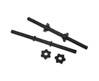 45cm - 1 Pair Dumbbell Bar 25mm Diameter - PVC Coated Dumbell Handle