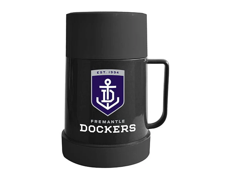 Fremantle Dockers Freo AFL Flask with Lid to as use Mug Cup Man Cave Work Gift