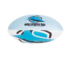 Cronulla Sharks NRL Plush Football Ball Soft Sublimated Team Jersey Print