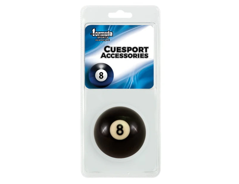 Formula Sports No. 8 Ball 2" Blister Billiard/Pool Game Spare/Replacement Black