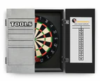 Shot Darts Bandit Dart Board + Tool Box Dartboard Cabinet + Darts