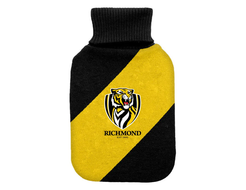 Richmond Tigers AFL Team Hot Water Bottle and Cover