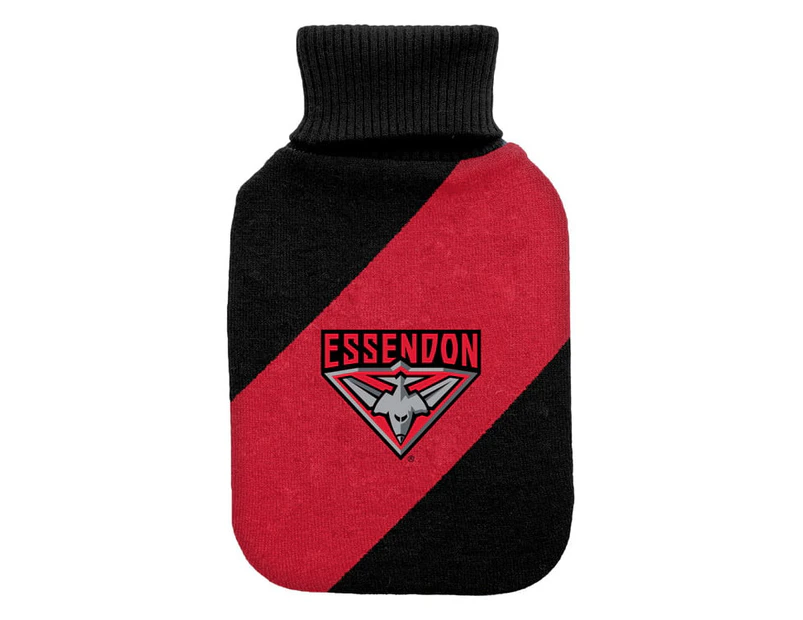 Essendon Bombers AFL Team Hot Water Bottle and Cover