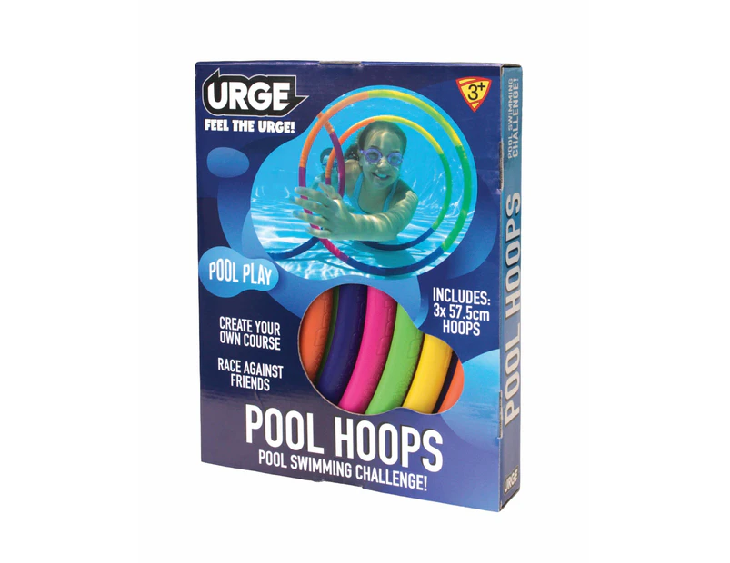 URGE Underwater Pool Hoops Outdoor Water Sports Pool Game