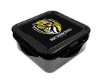 Richmond Tigers AFL Snack Box Plastic Lunch Sandwich Container