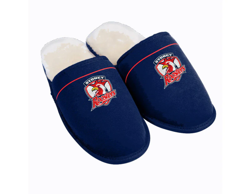 Sydney Roosters NRL Logo Warm Winter Slippers