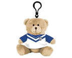Canterbury Bulldogs NRL HANGING Plush Teddy Bear Bag Tag Sublimated Team Jersey
