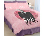 PINK Singer Artist DOUBLE Bed Quilt Doona Duvet Cover Set