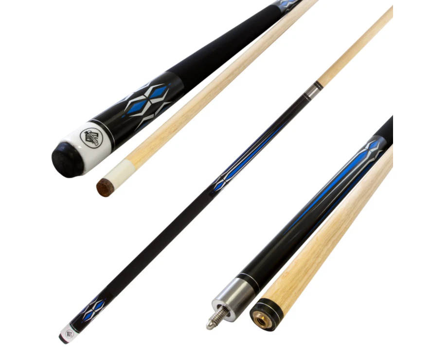 Formula Sports 9 Ball Maple 2 Piece 58" Pool Cue Stick Billiard/Snooker Blue