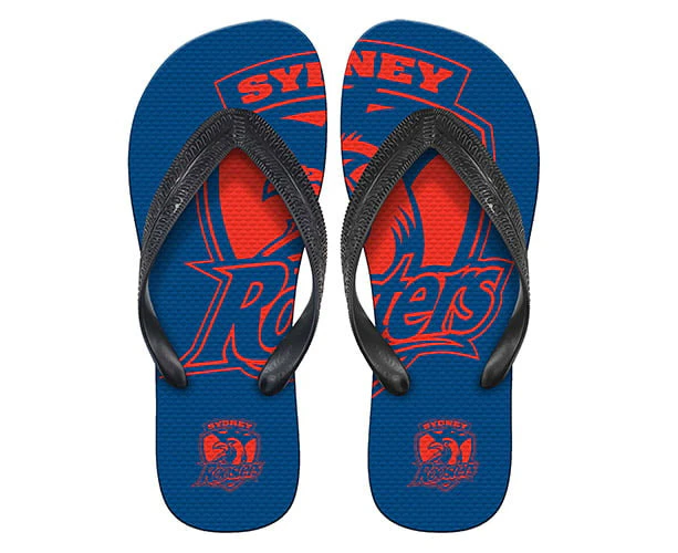 Sydney Roosters NRL Thongs Plugger Flip Flops