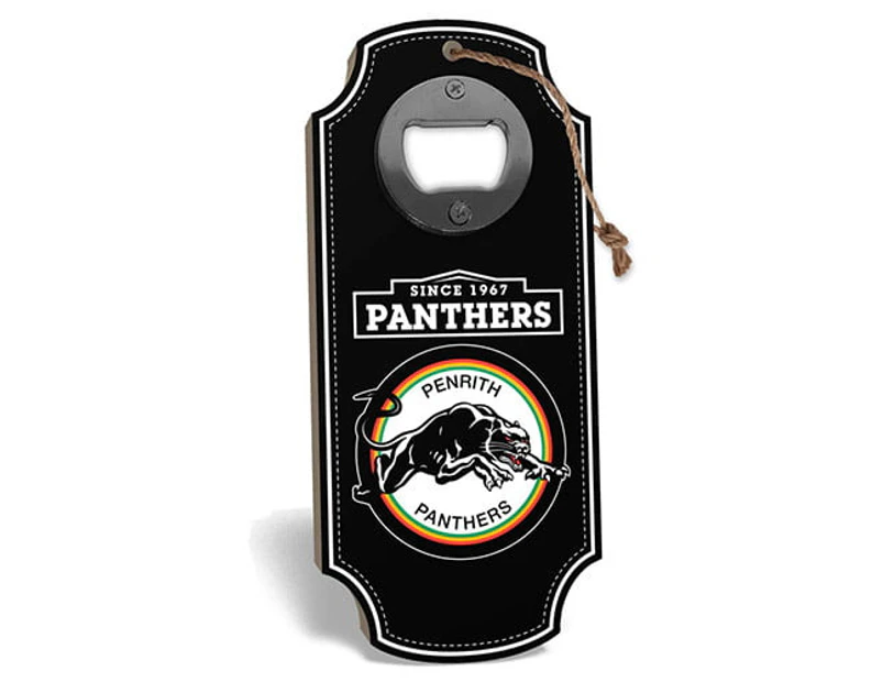 Penrith Panthers NRL Bottle Opener Wall Plaque Sign Heritage First 18