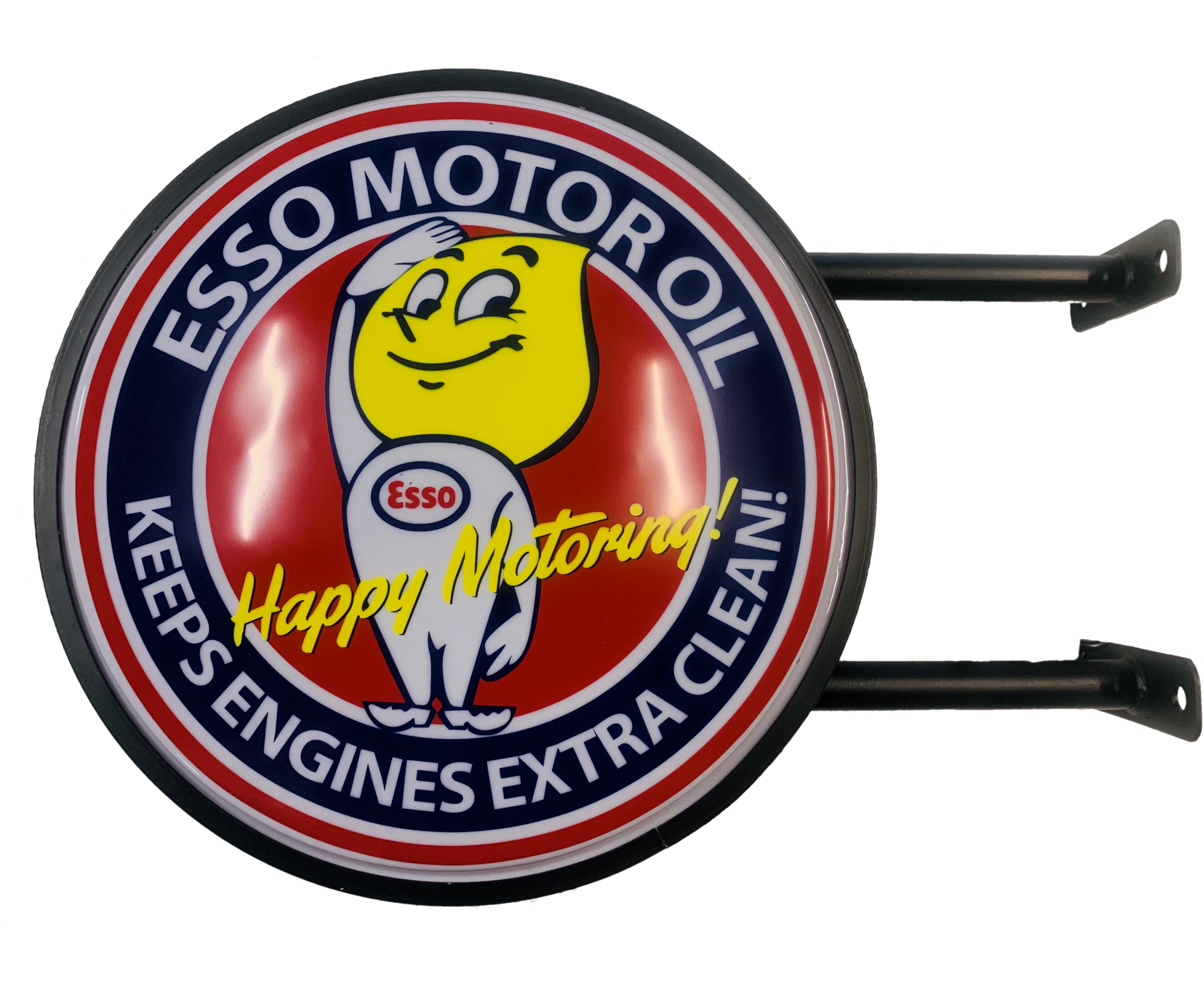 ESSO Motor Oil Bar Lighting Wall Sign Light LED