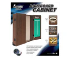 WINMAU PRO SFB Bristle Dart Board Set - Bushranger Ned Kelly Cabinet - 6 x Darts