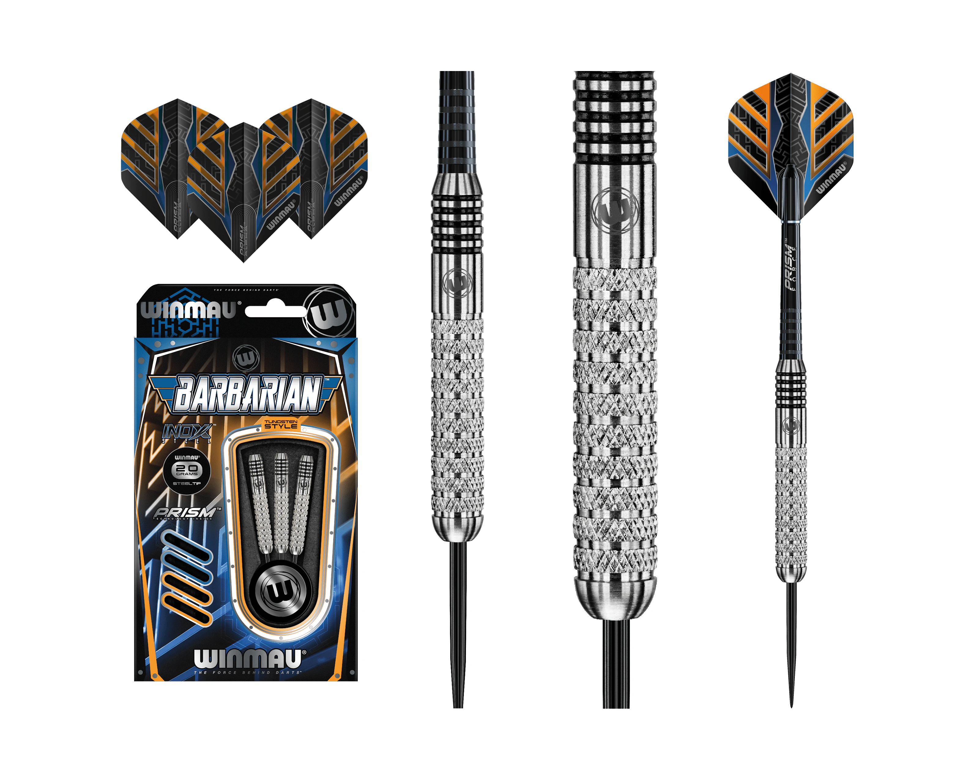 WINMAU Barbarian Inox Steel Darts