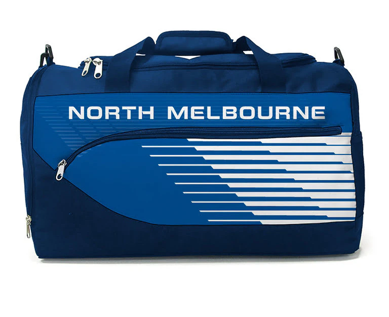 AFL North Melbourne Kangaroos - Team Travel School Sports Bag - Duffle