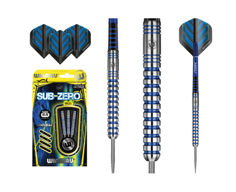 WINMAU Sub-Zero Steel Tip 80% Tungsten Darts