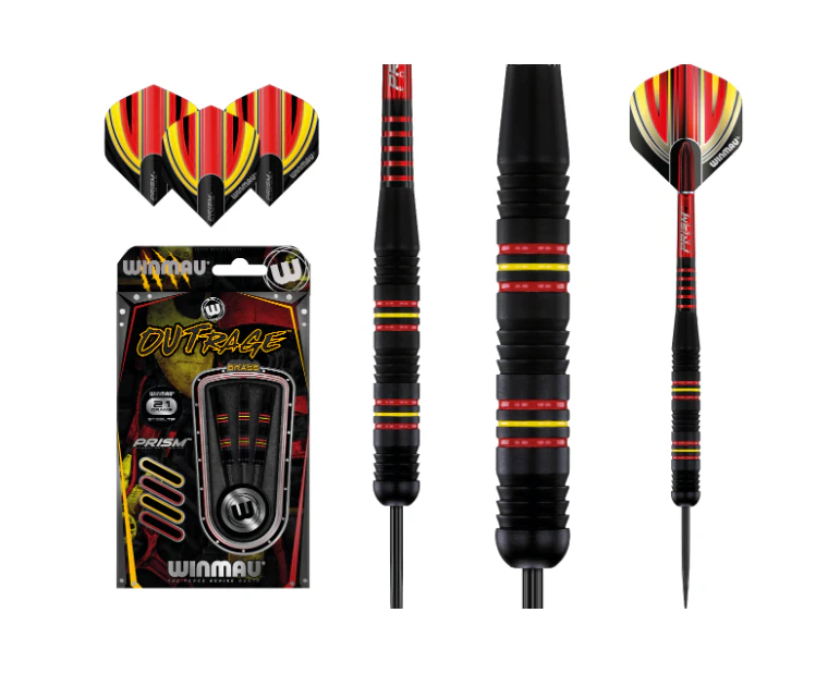 WINMAU Outrage Ultra-modern Specialist Machined Brass Darts