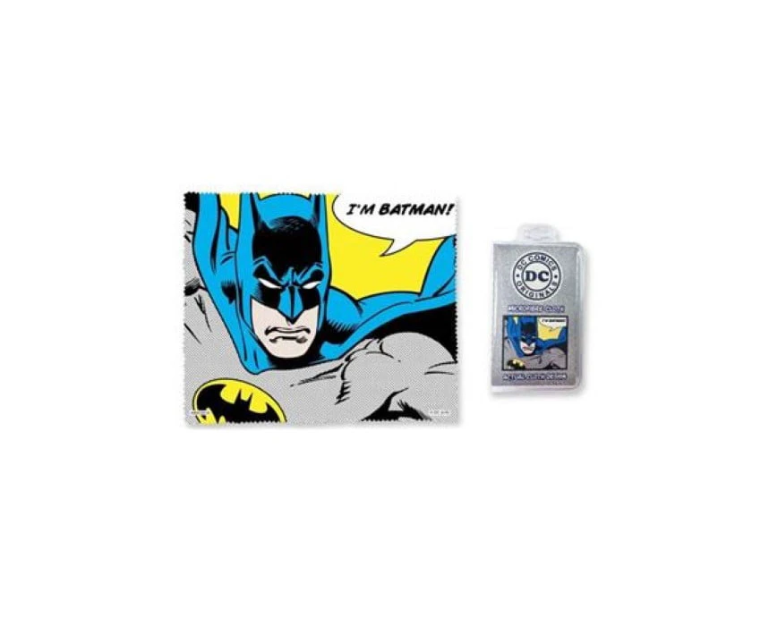 DC Comics Batman I'm Batman Microfibre Cleaning Cloth