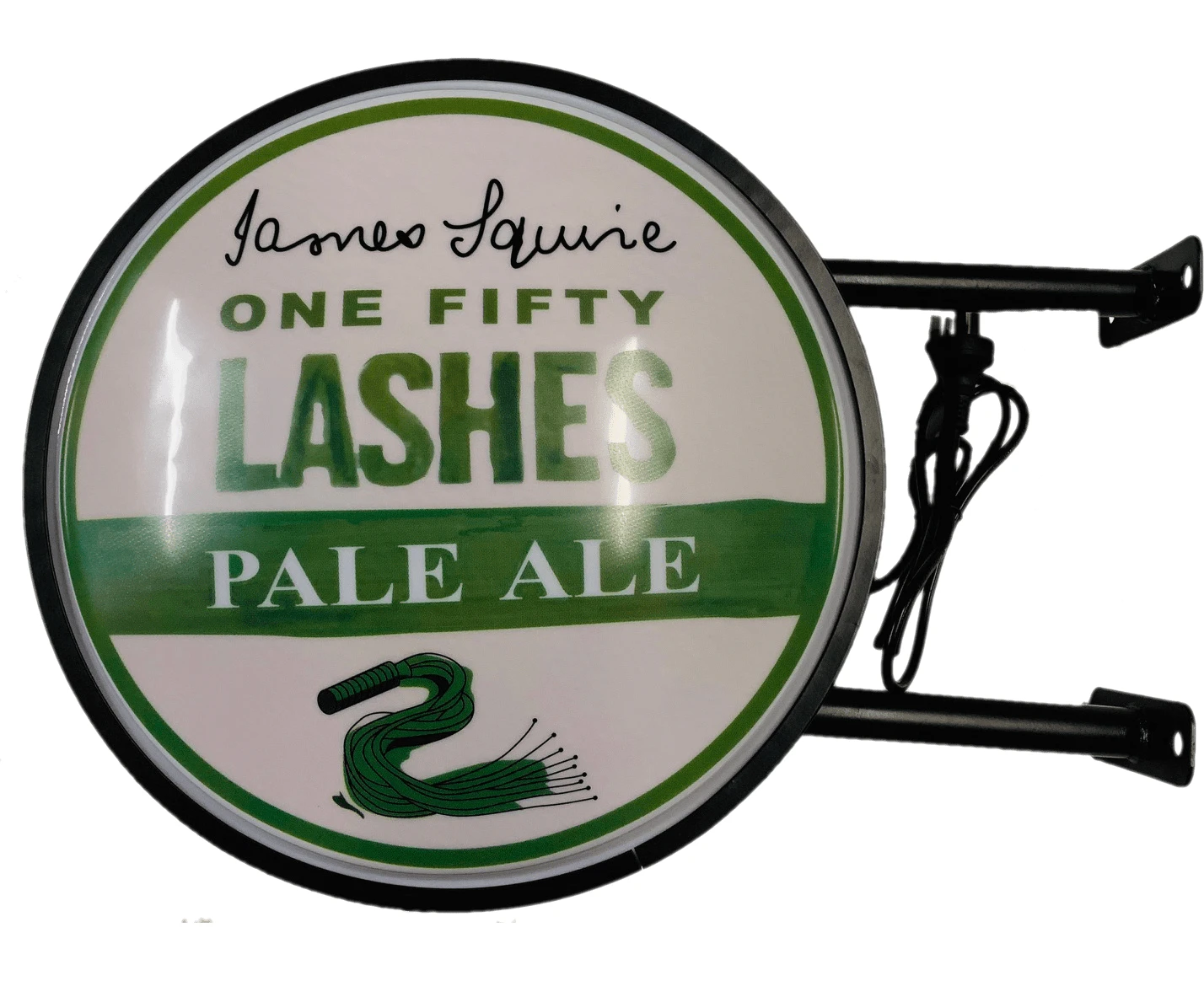 James Squire fifty Lashes Pale Ale Beer Bar Lighting Wall Sign Light LED