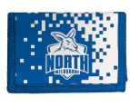 North Melbourne Kangaroos AFL Money Wallet Coin Note and Card Compartments