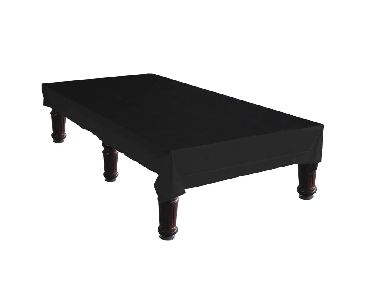 Standard Pool Snooker Billiard Table Cover 9ft Black