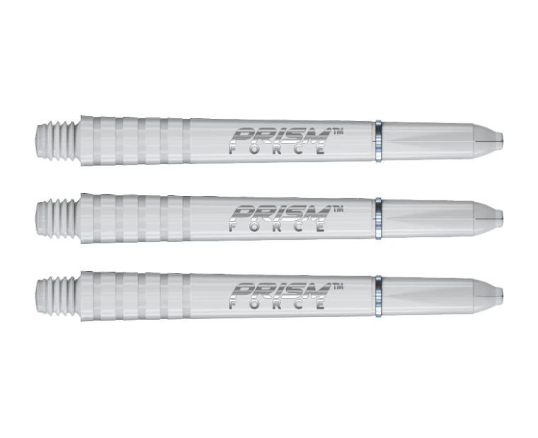 Winmau Prism Force Polycarbonate Dart Stems Shafts - WHITE