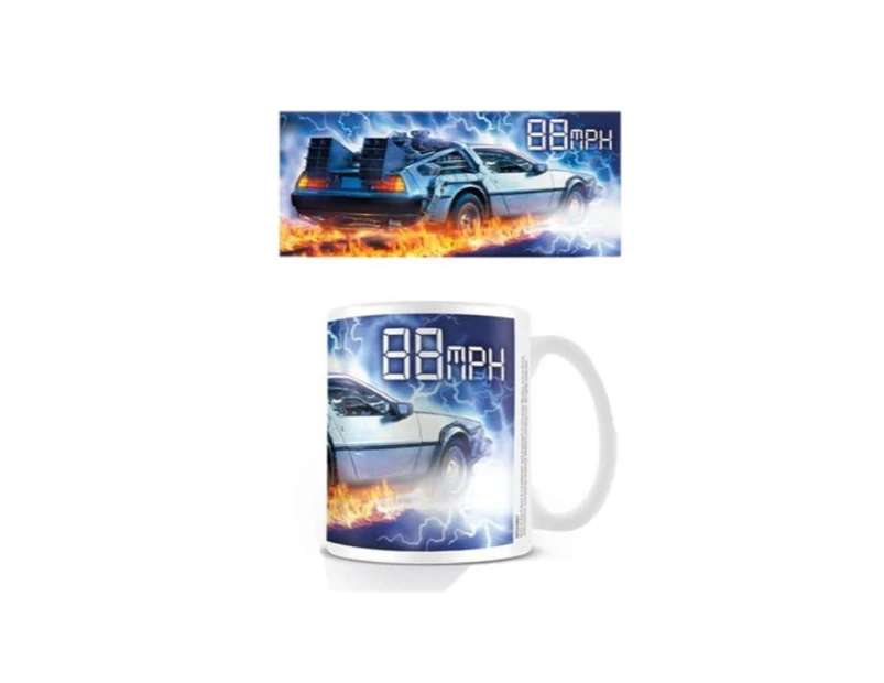 Back to the Future DeLorean 88 MPH Coffee Mug Cup