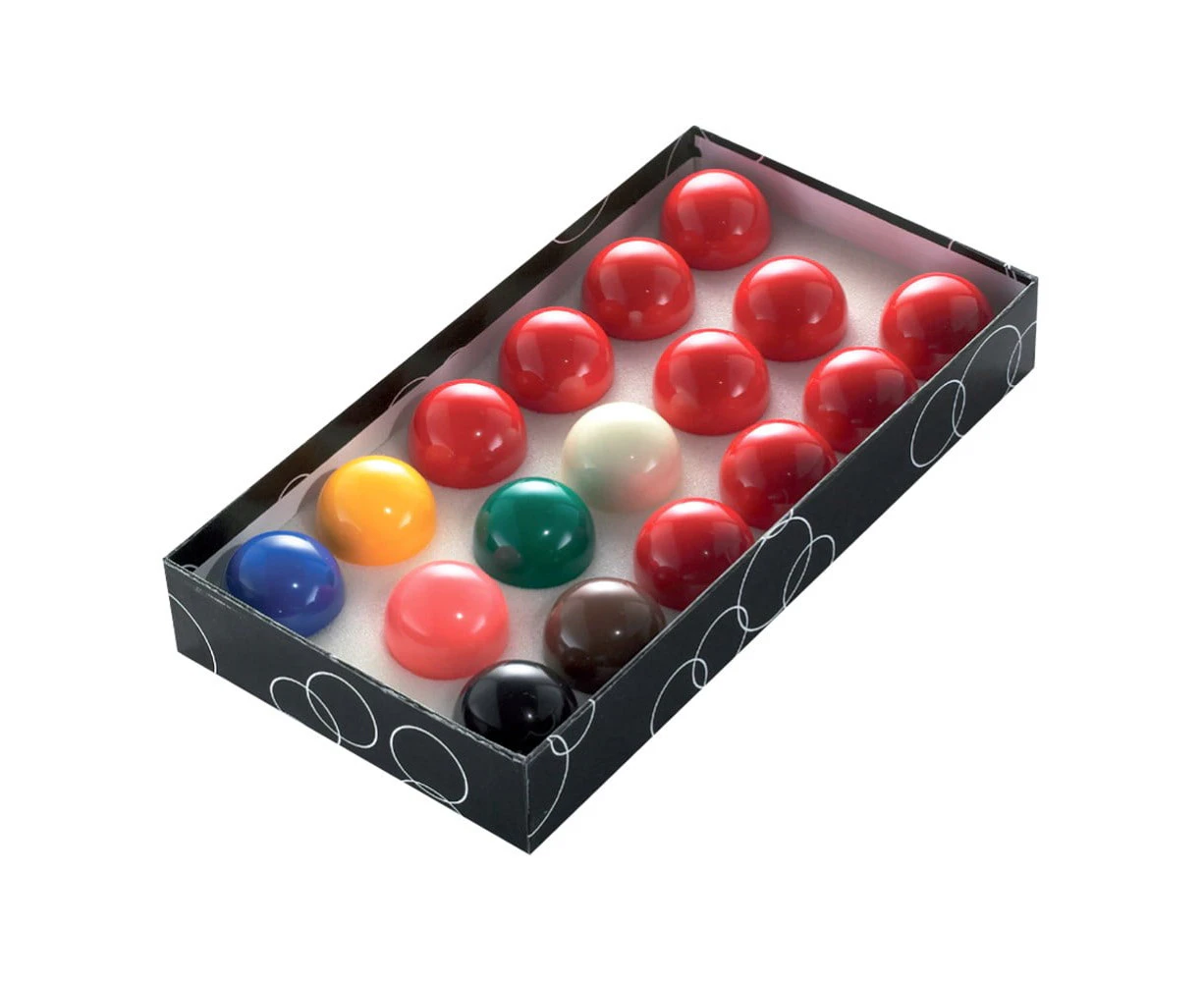 Formula Sports Standard Pool/Billiard Balls 1 7/8" Set 10 Red/6 Colour/1 White