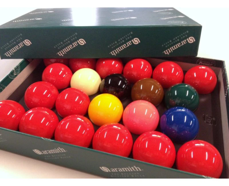 Aramith Premier Snooker Balls 2 & 1/16 inch Set