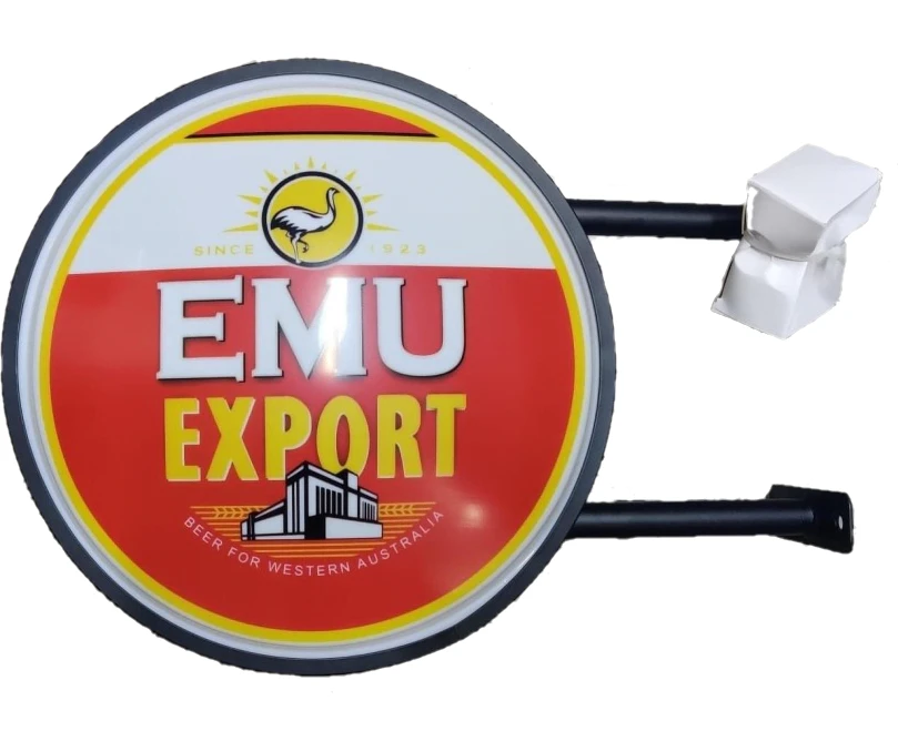 Emu Export Bar Lighting Wall Sign Light LED